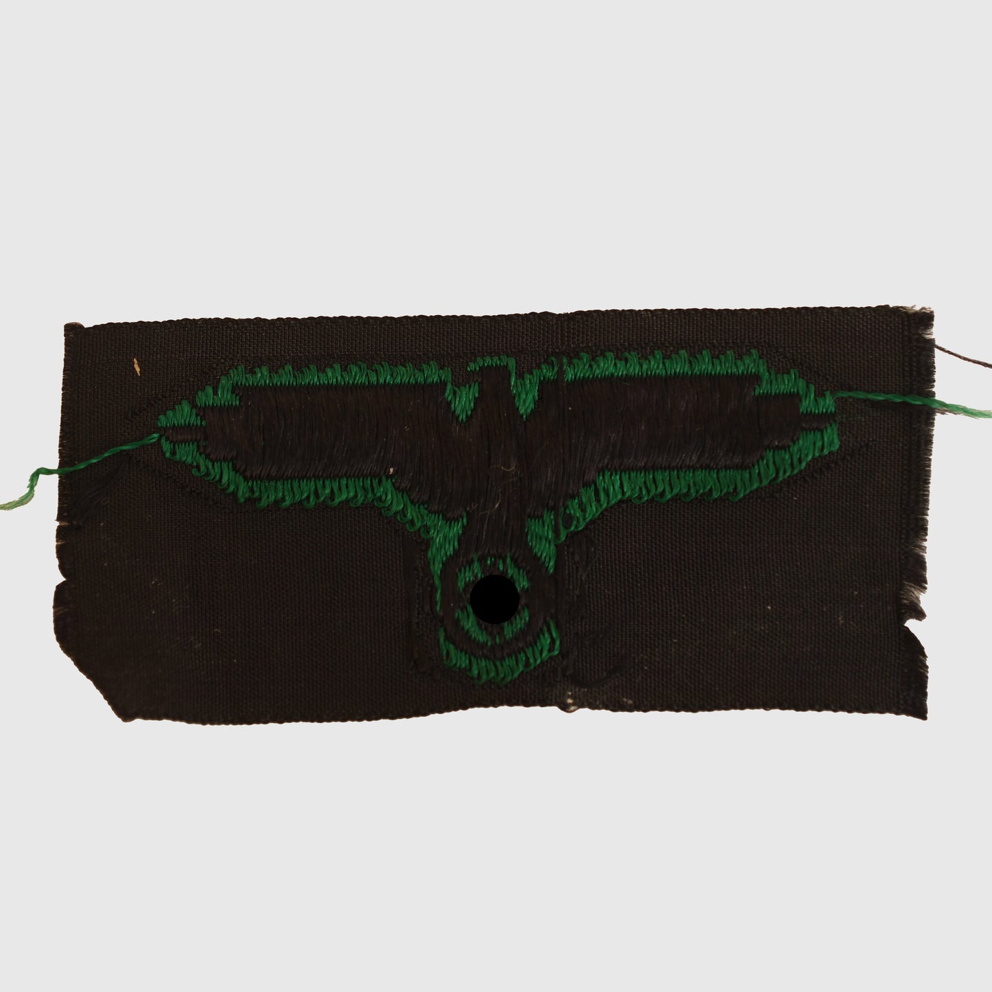 German WWII Waffen-SS Green BeVo Field Cap Eagle