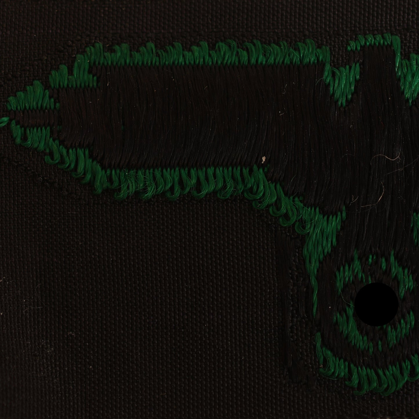 German WWII Waffen-SS Green BeVo Field Cap Eagle