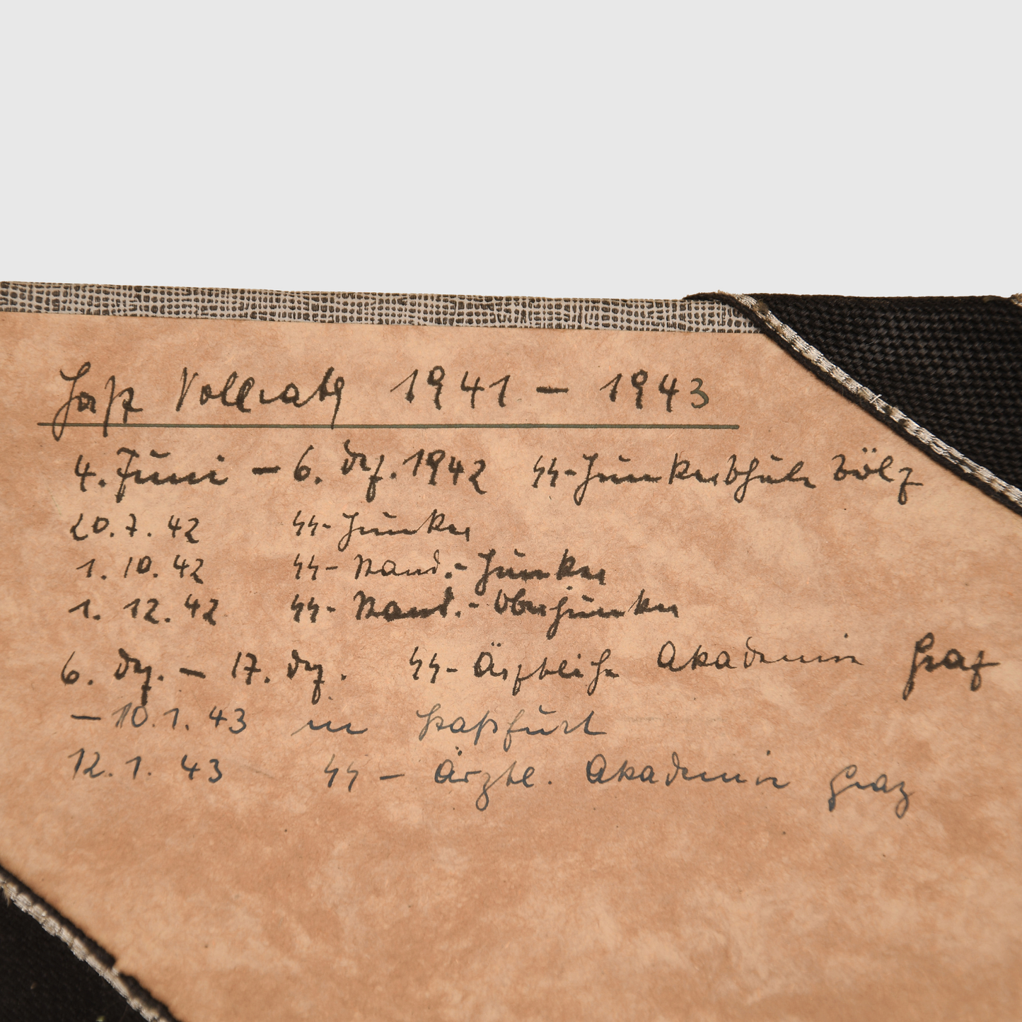 German WWII Waffen-SS Officer Horst Vollrath – Six-Album Photographic Archive
