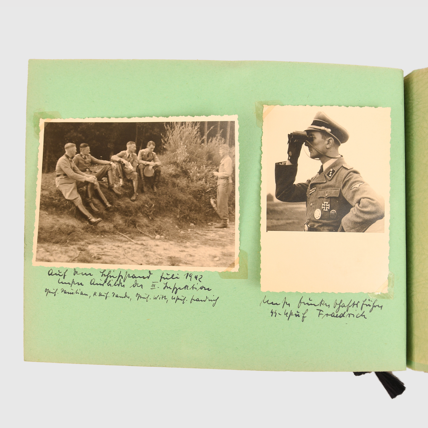 German WWII Waffen-SS Officer Horst Vollrath – Six-Album Photographic Archive