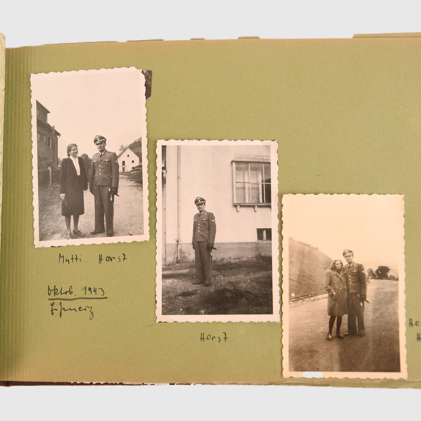 German WWII Waffen-SS Officer Horst Vollrath – Six-Album Photographic Archive