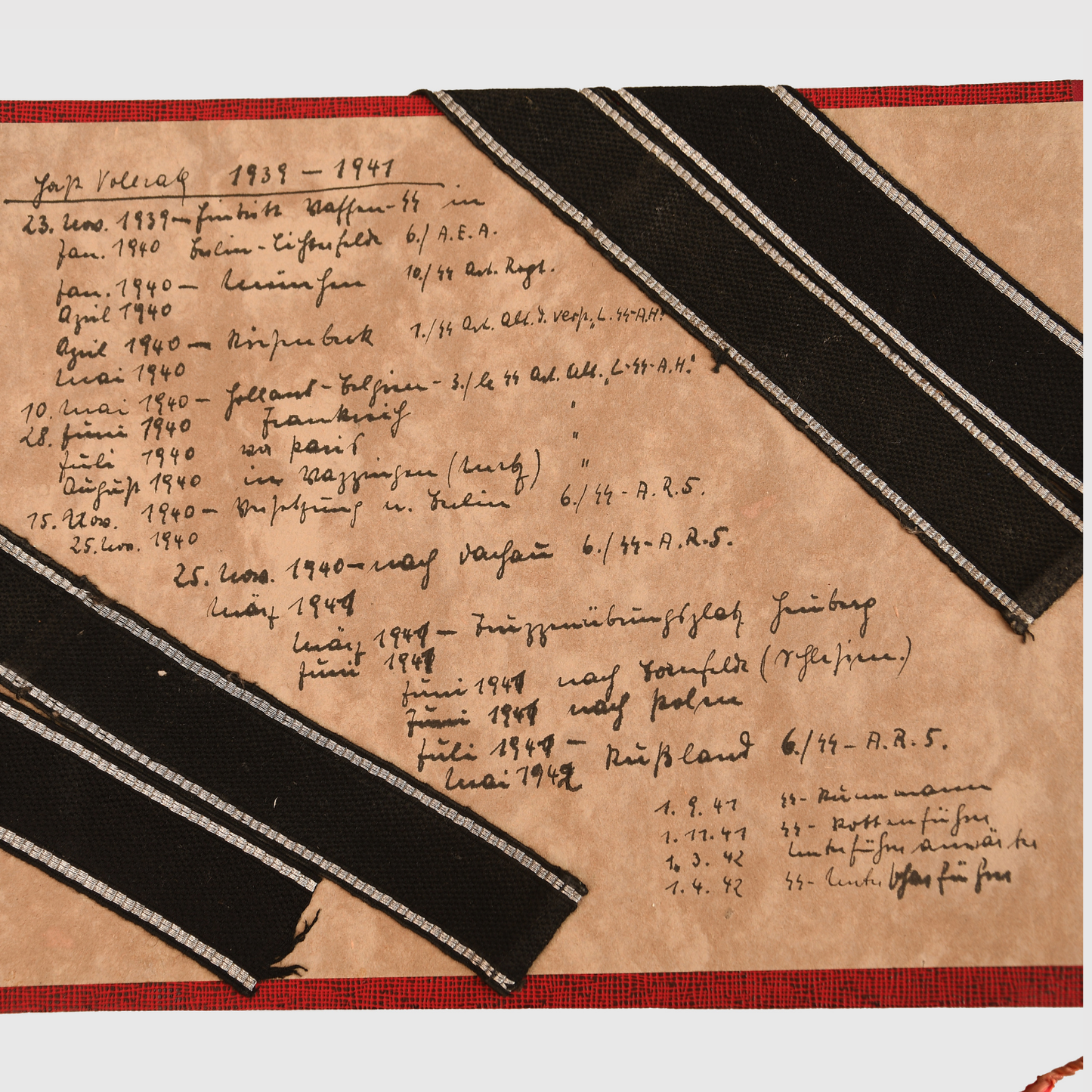 German WWII Waffen-SS Officer Horst Vollrath – Six-Album Photographic Archive