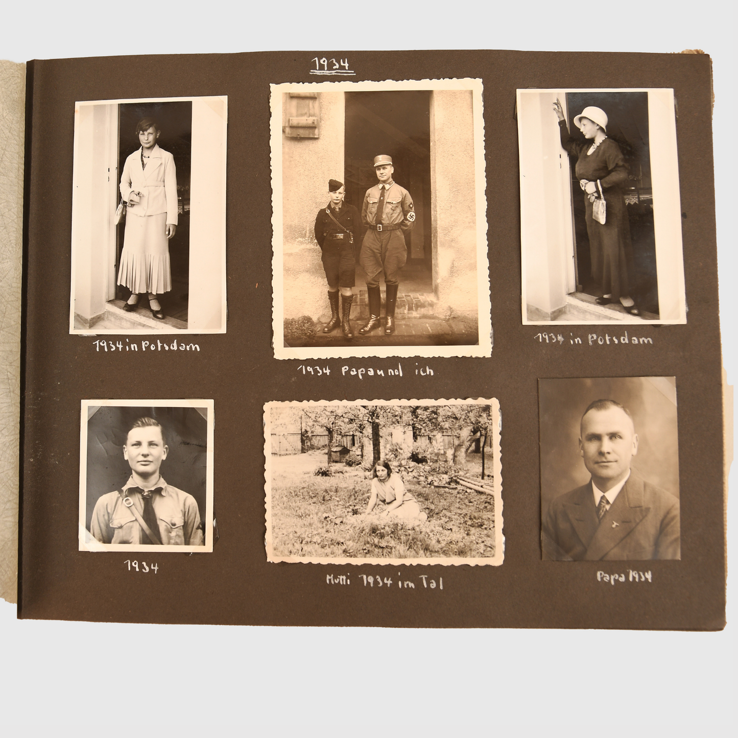 German WWII Waffen-SS Officer Horst Vollrath – Six-Album Photographic Archive
