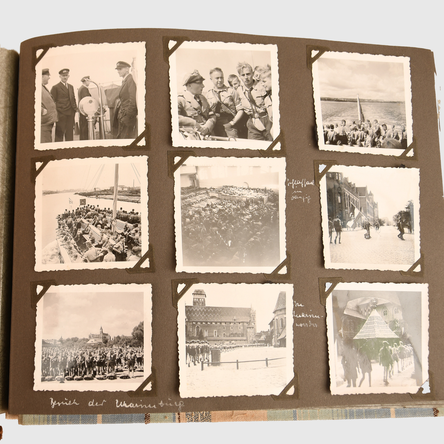 German WWII Waffen-SS Officer Horst Vollrath – Six-Album Photographic Archive