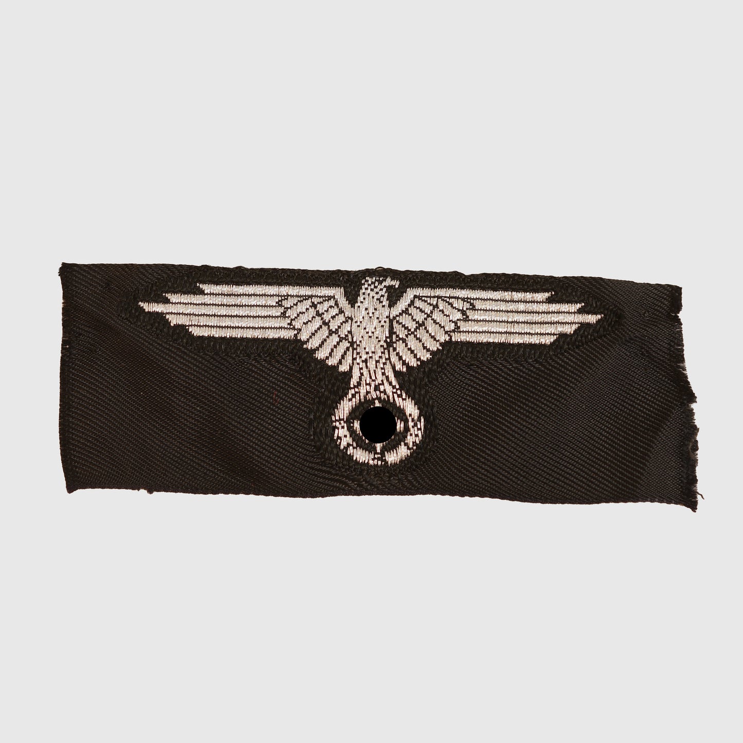 German WWII Waffen-SS Officer’s BeVo Woven Overseas Cap Eagle