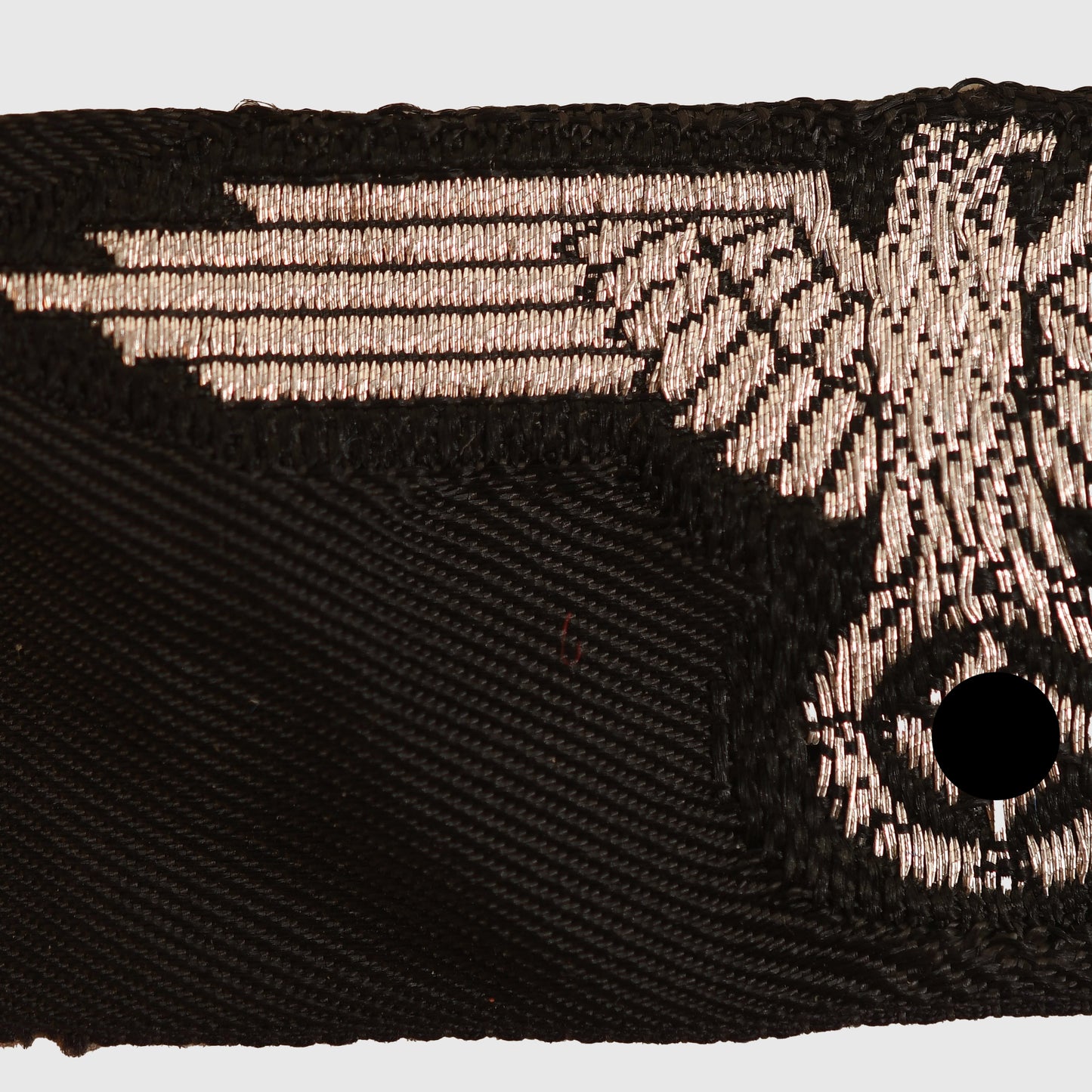 German WWII Waffen-SS Officer’s BeVo Woven Overseas Cap Eagle