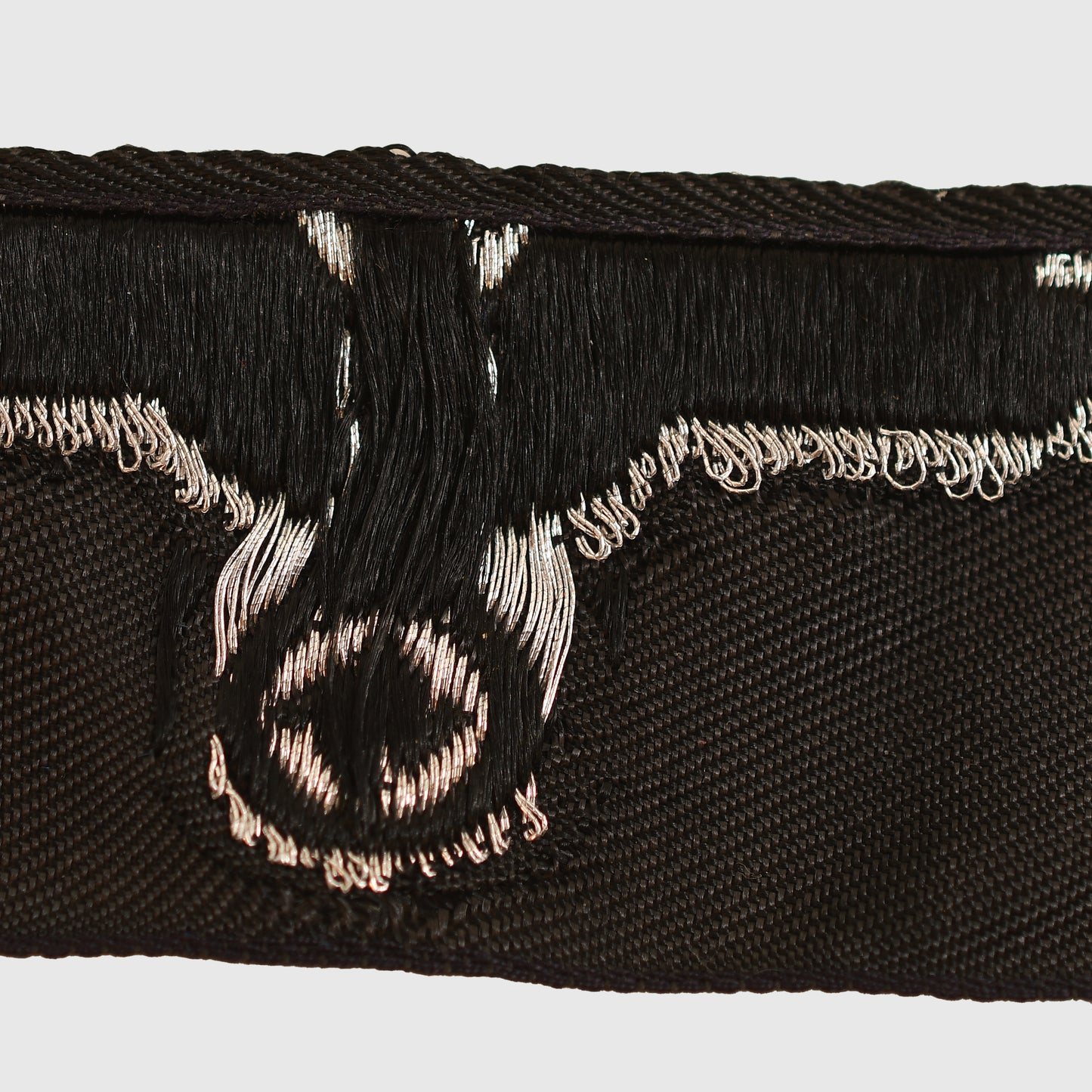 German WWII Waffen-SS Officer’s BeVo Woven Overseas Cap Eagle