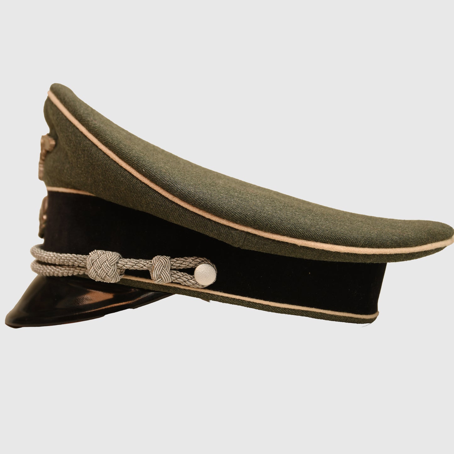 German WWII Waffen-SS Officer’s Visor Cap