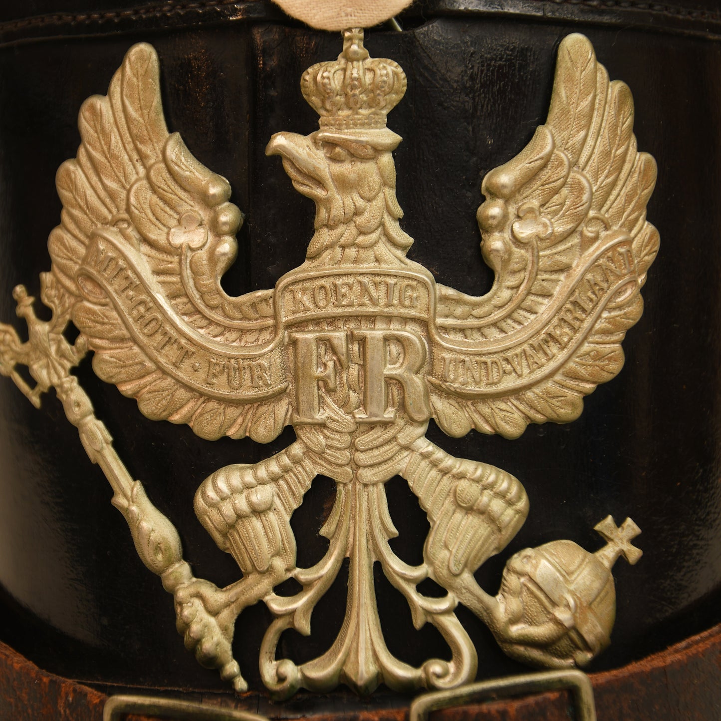 German WWI Airship Battalion Enlisted Man’s Shako