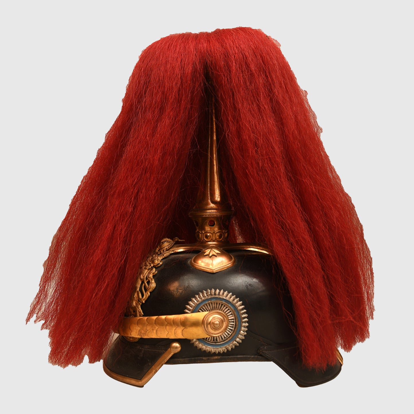 German WWI Bavarian Field Artillery Reserve Officer’s Pickelhaube
