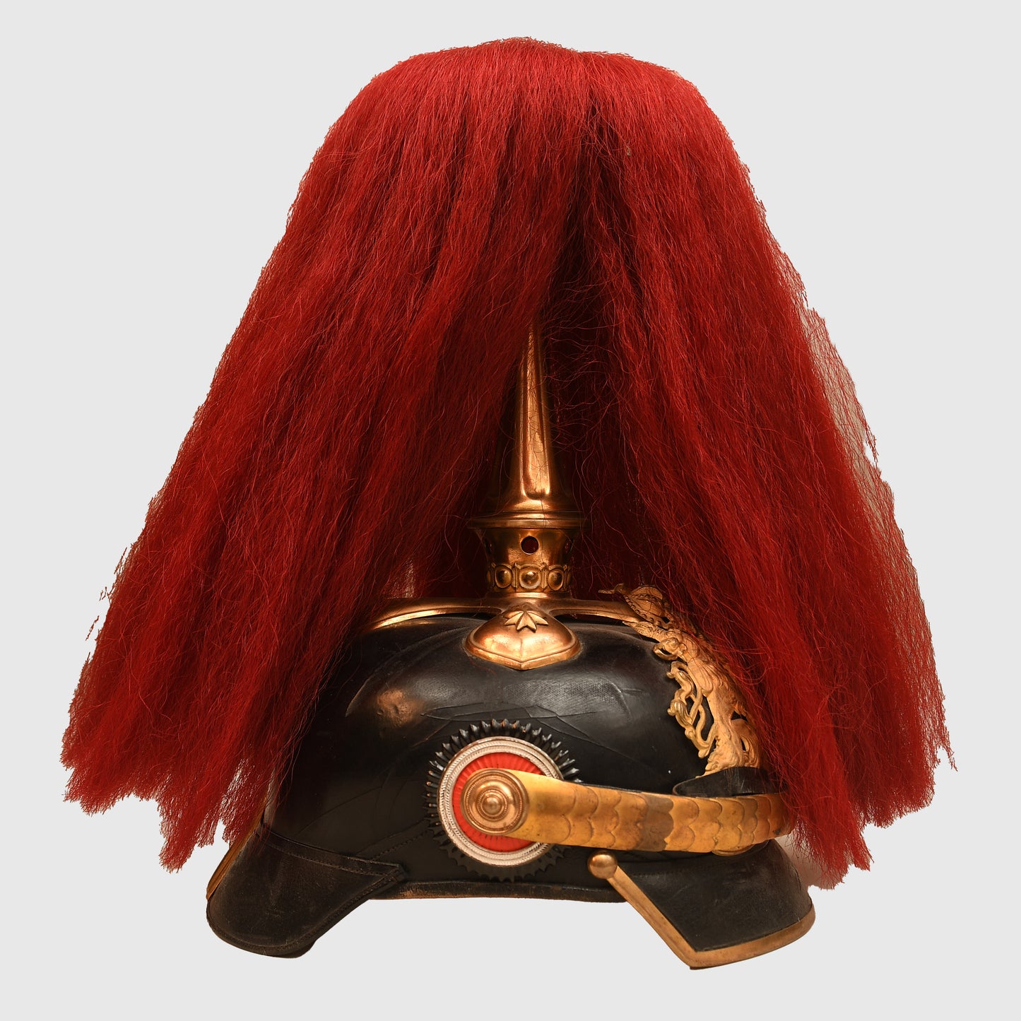 German WWI Bavarian Field Artillery Reserve Officer’s Pickelhaube
