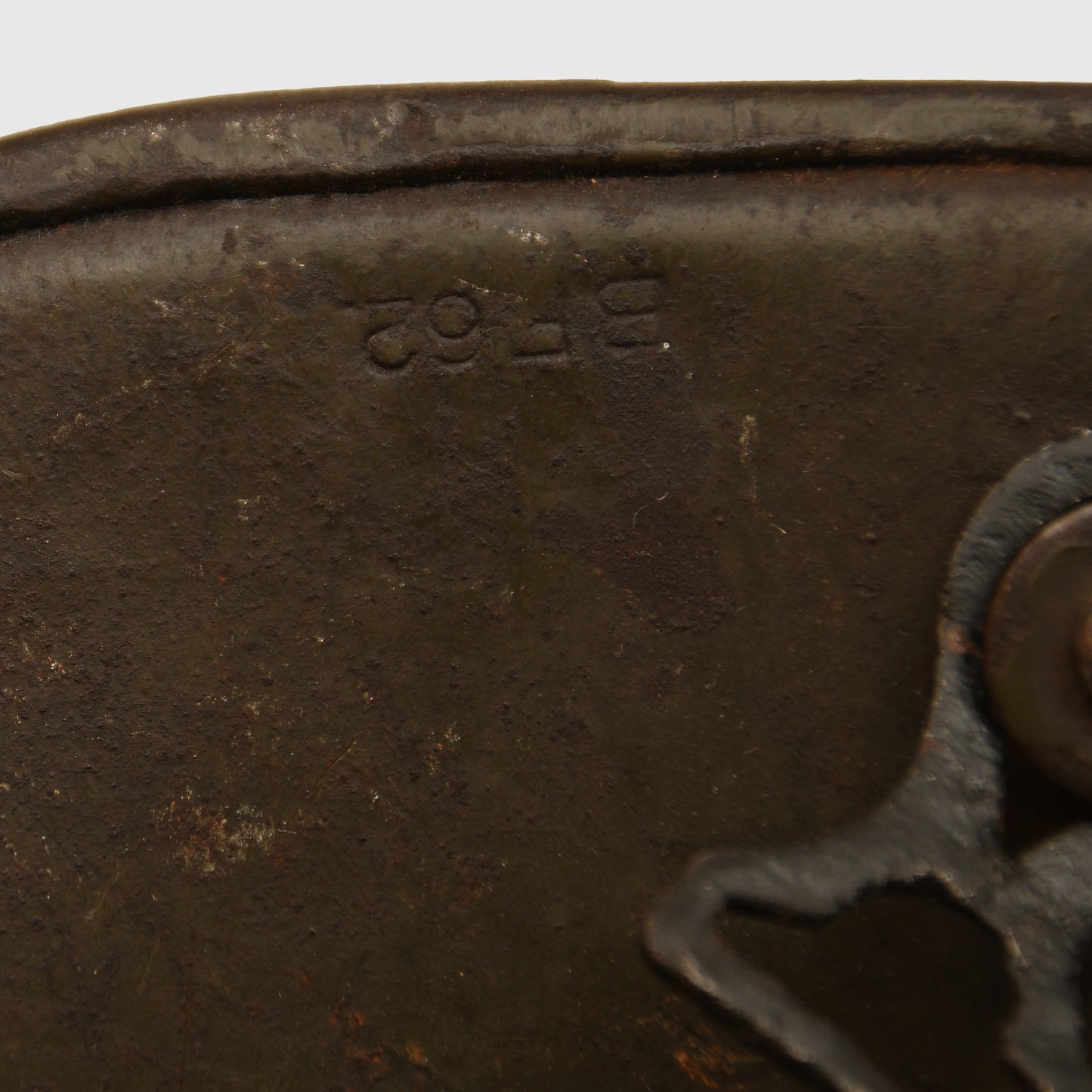 German WWI Camouflaged M16 Combat Helmet