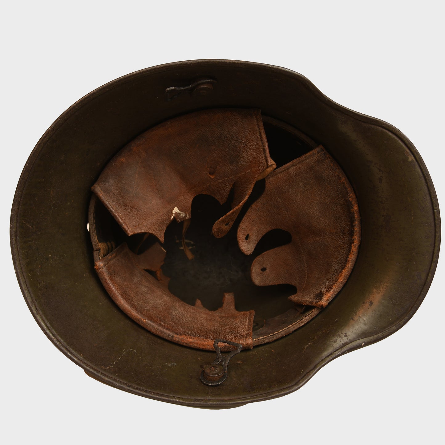 German WWI Camouflaged M16 Combat Helmet