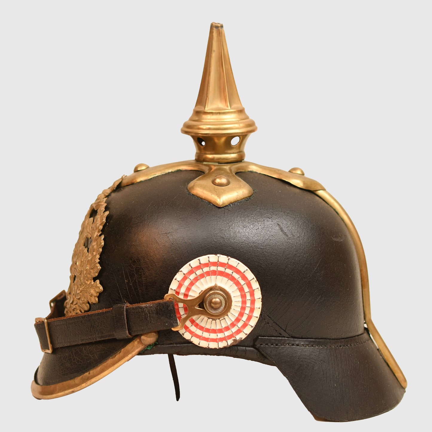German WWI Hesse Infantry Regiment Early Pattern Enlisted Man’s Pickelhaube