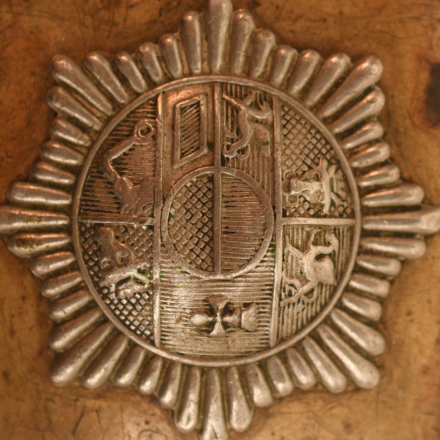 German WWI Mecklenburg Schwerin Enlisted Ranks Steel Belt Buckle