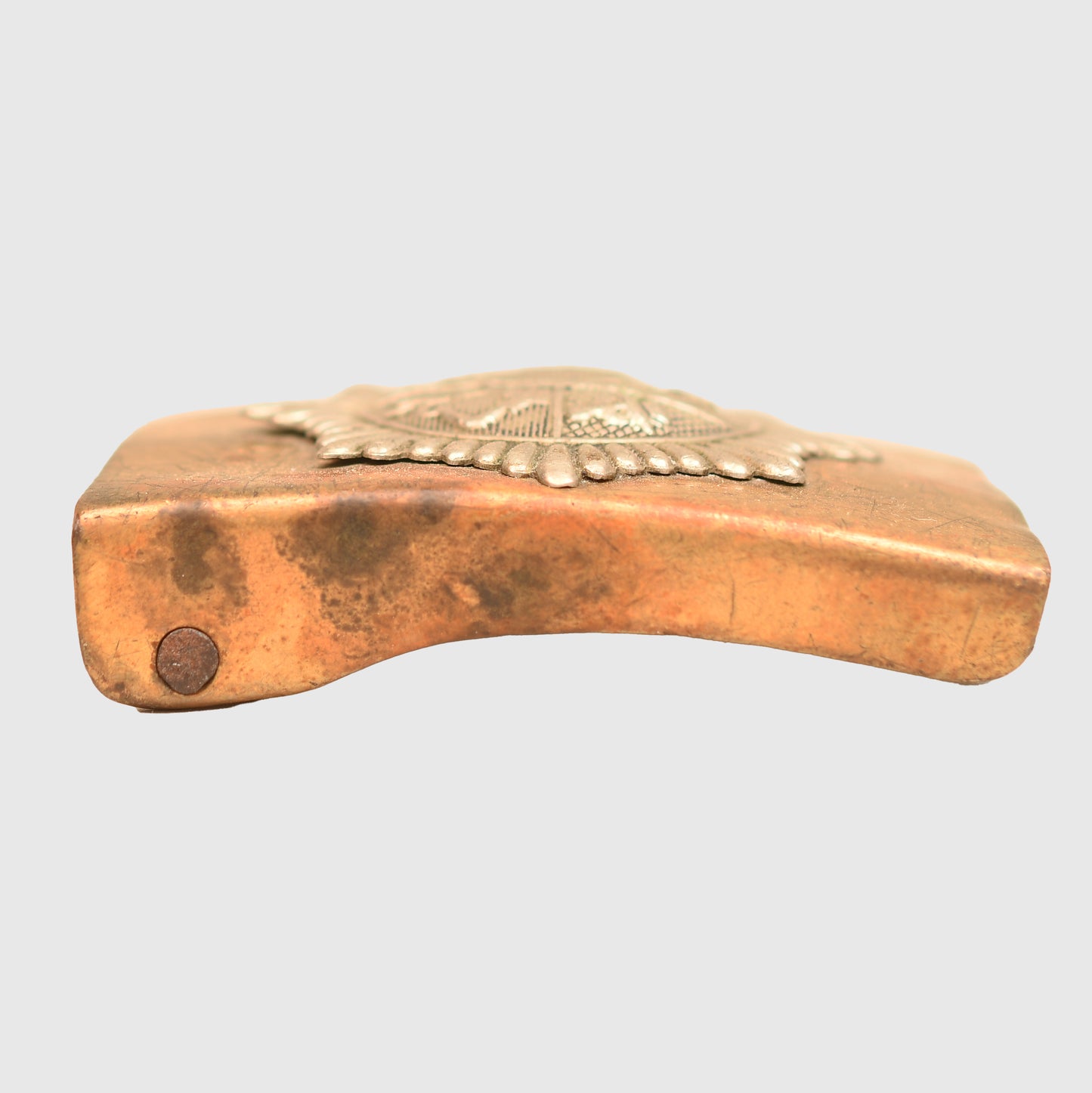 German WWI Mecklenburg Schwerin Enlisted Ranks Steel Belt Buckle
