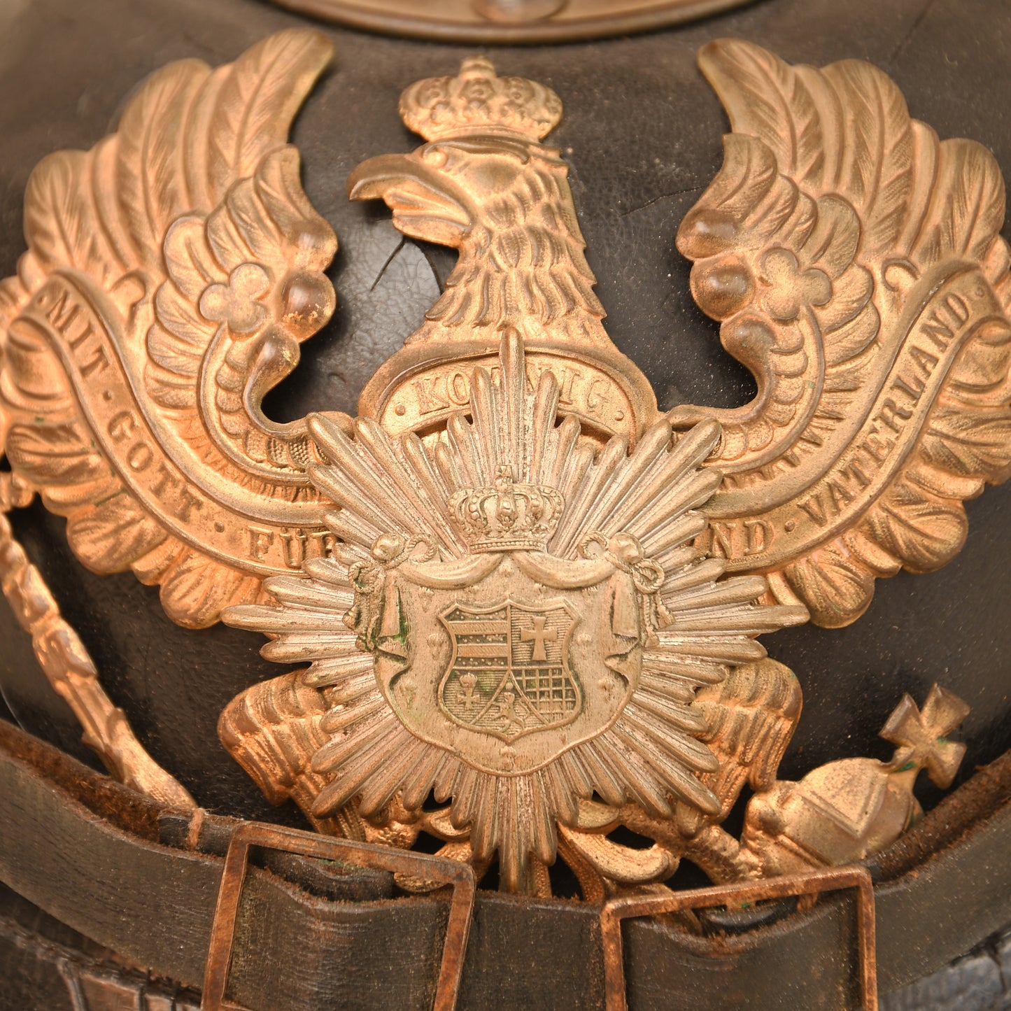 German WWI Oldenburg Infantry Regiment Pickelhaube