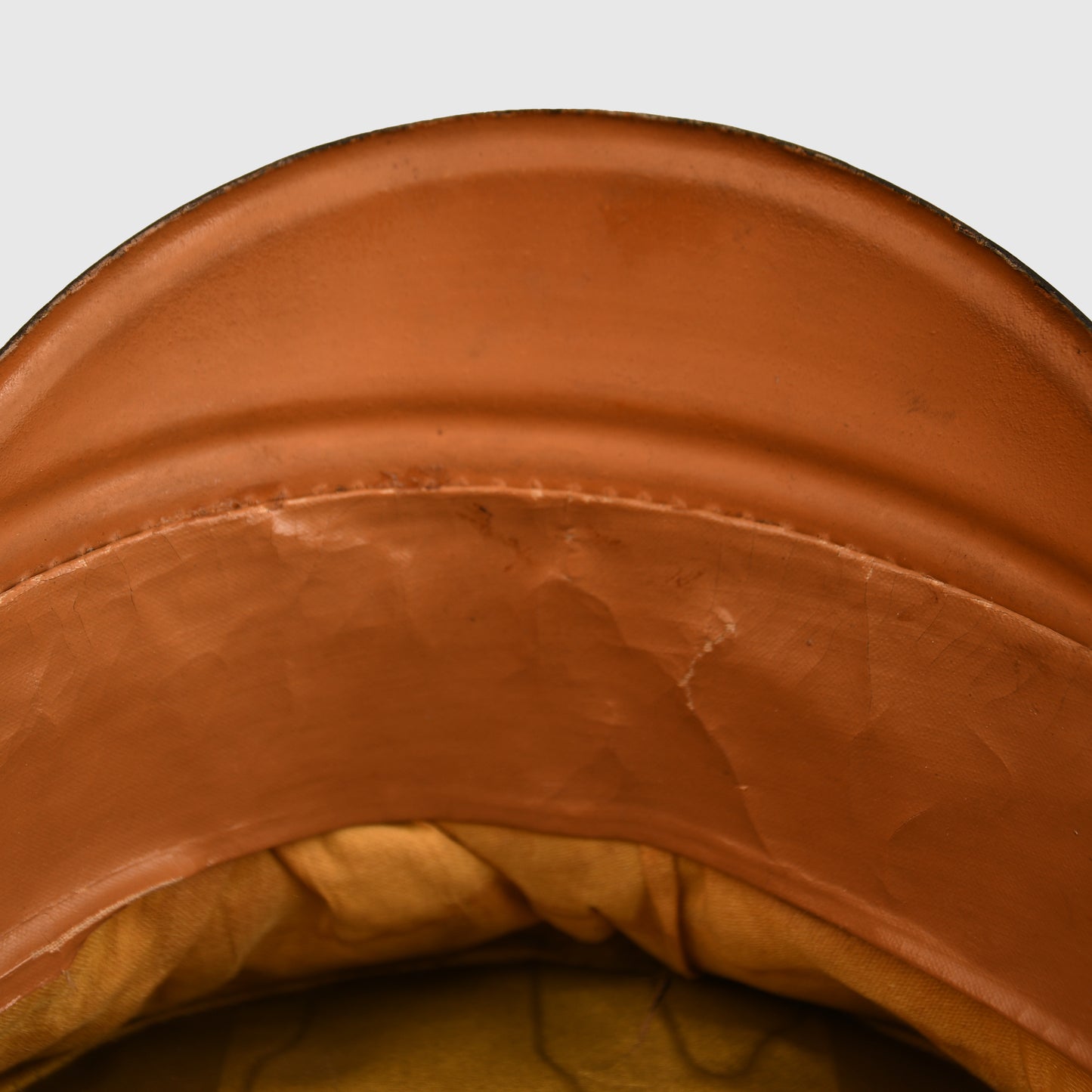 German WWI Prussian Officer’s Field Grey Visor Cap, Cased