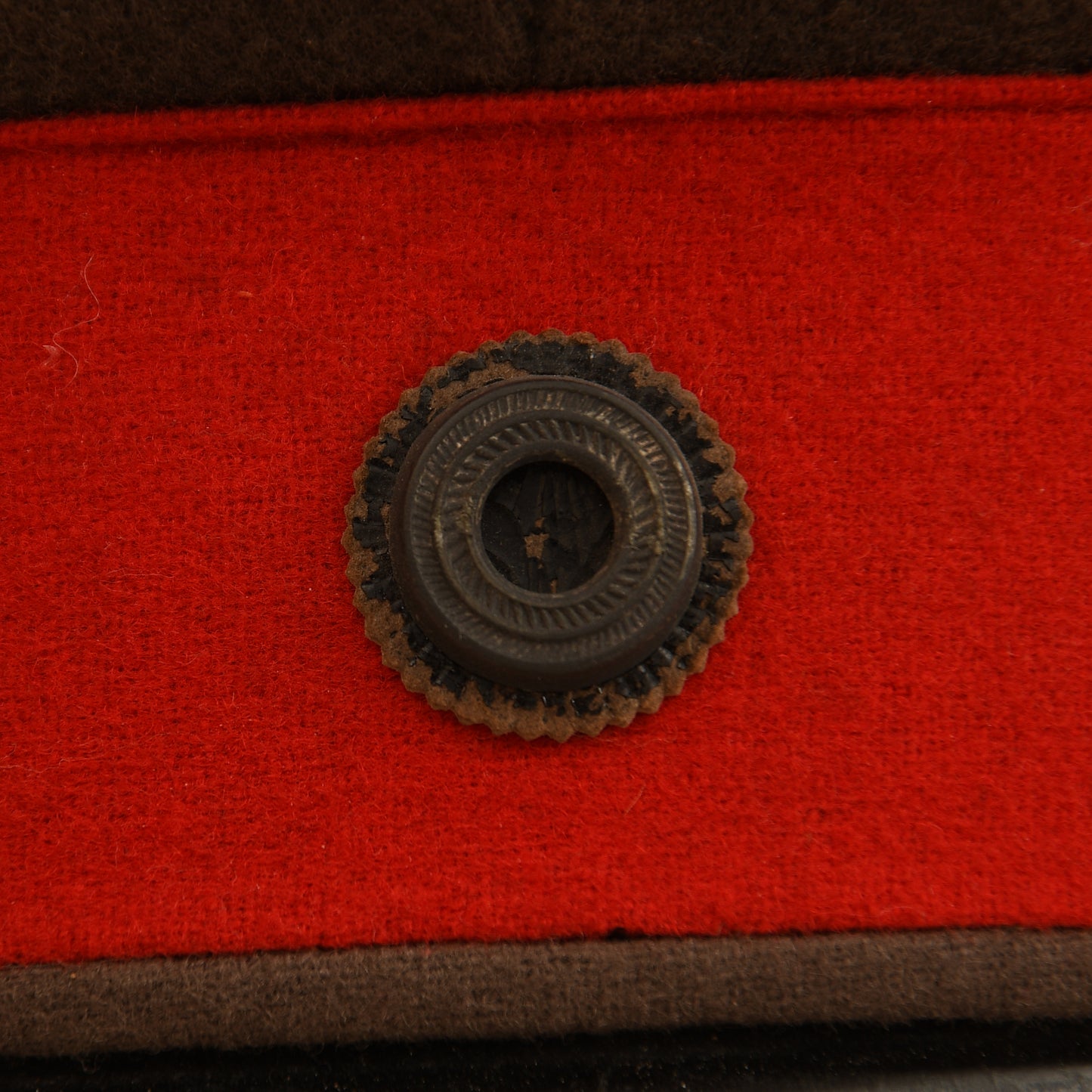 German WWI Prussian Officer’s Field Grey Visor Cap, Cased