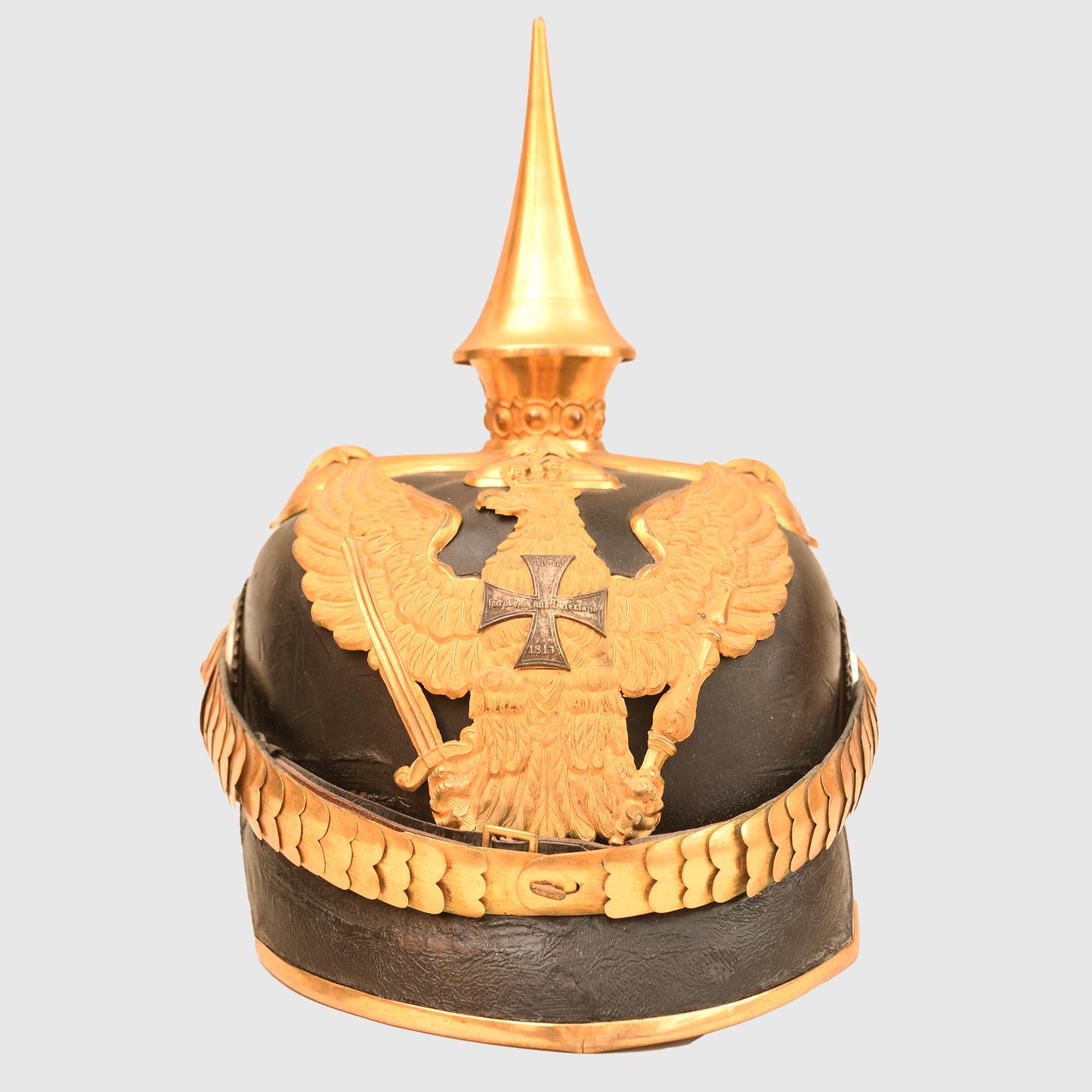 German WWI Prussian Reserve Dragoon Officer’s Pickelhaube