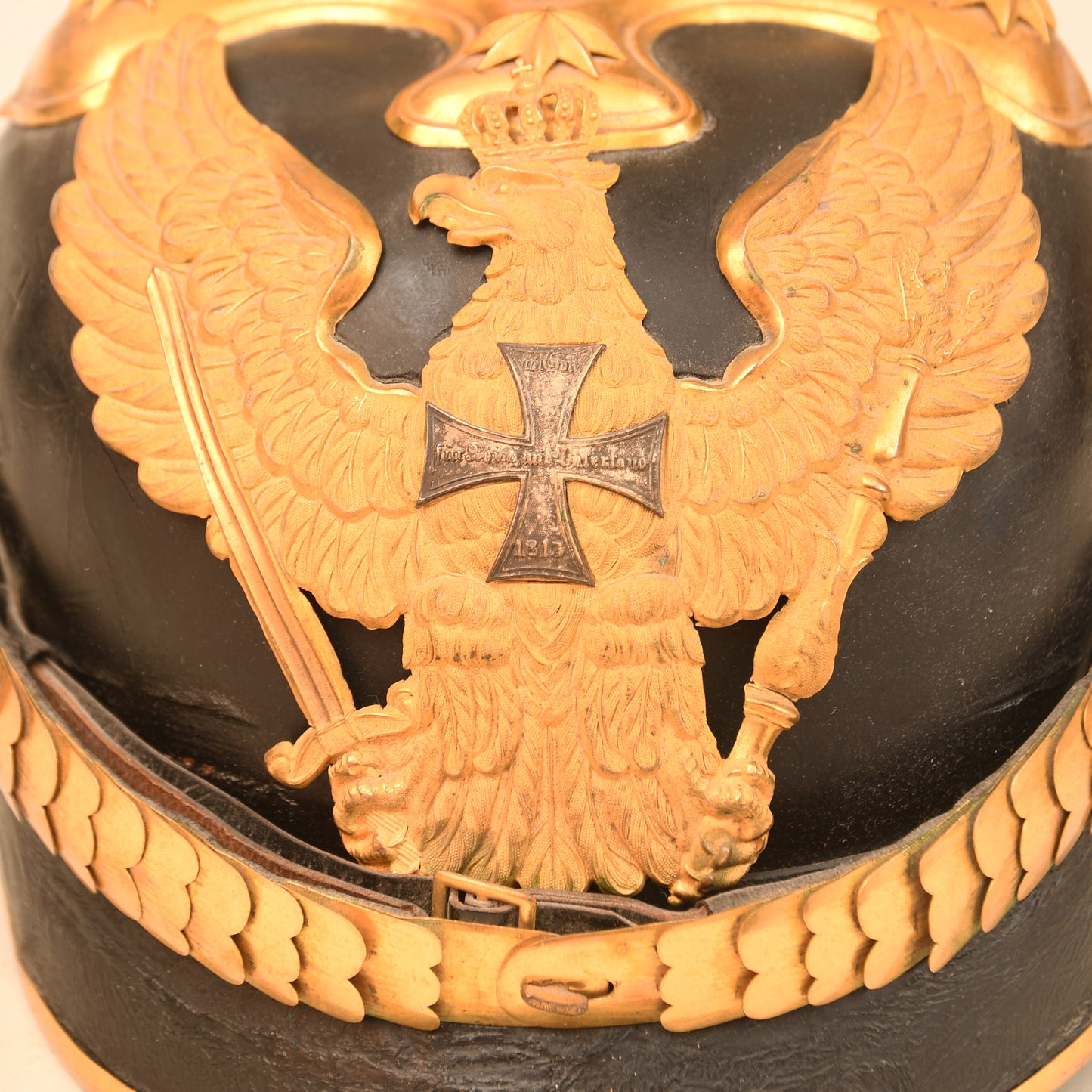 German WWI Prussian Reserve Dragoon Officer’s Pickelhaube