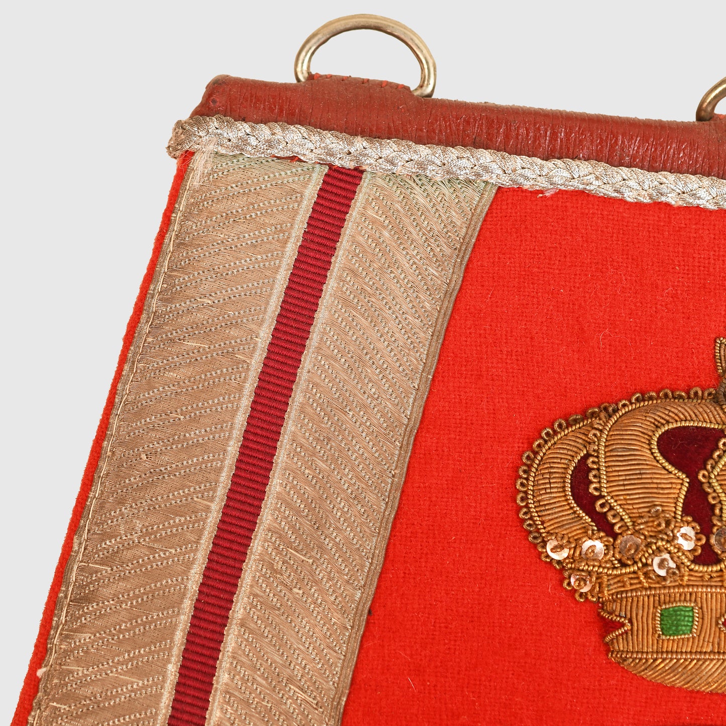 Honourable Artillery Company Victorian Sabretache – With Morocco Leather Case
