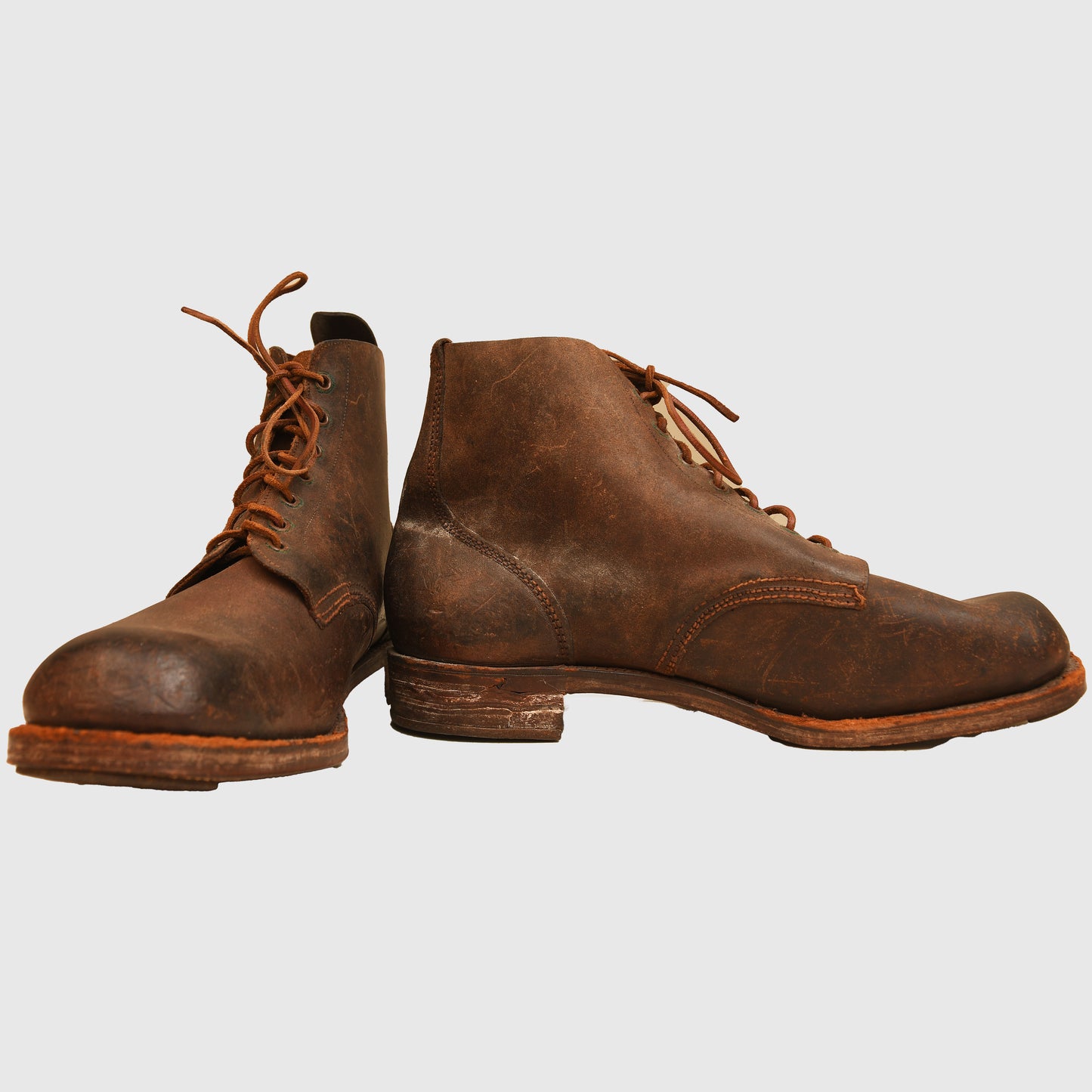 WWI Australian Ankle Boots – Unissued Condition with Original Laces and Cleats