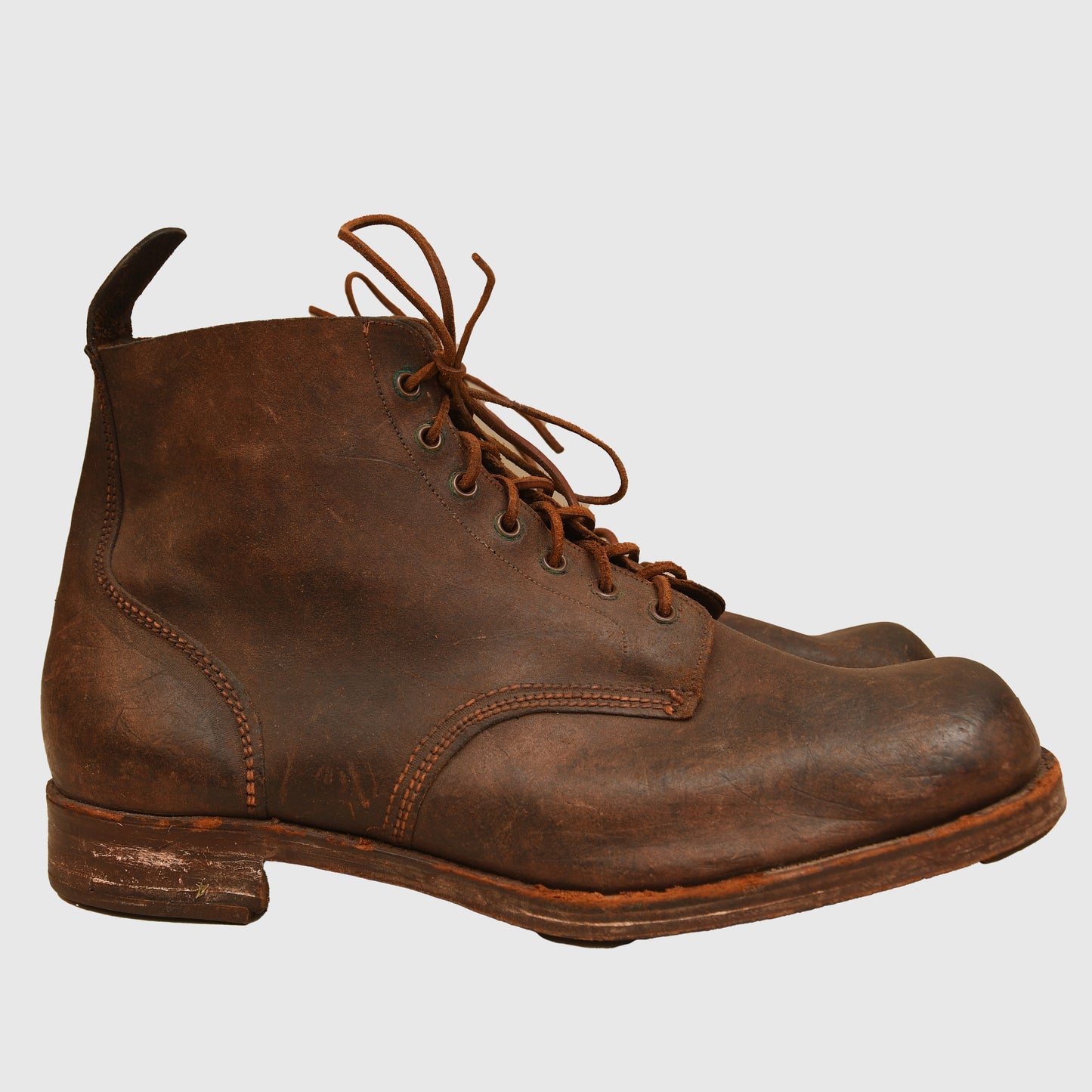 WWI Australian Ankle Boots – Unissued Condition with Original Laces and Cleats