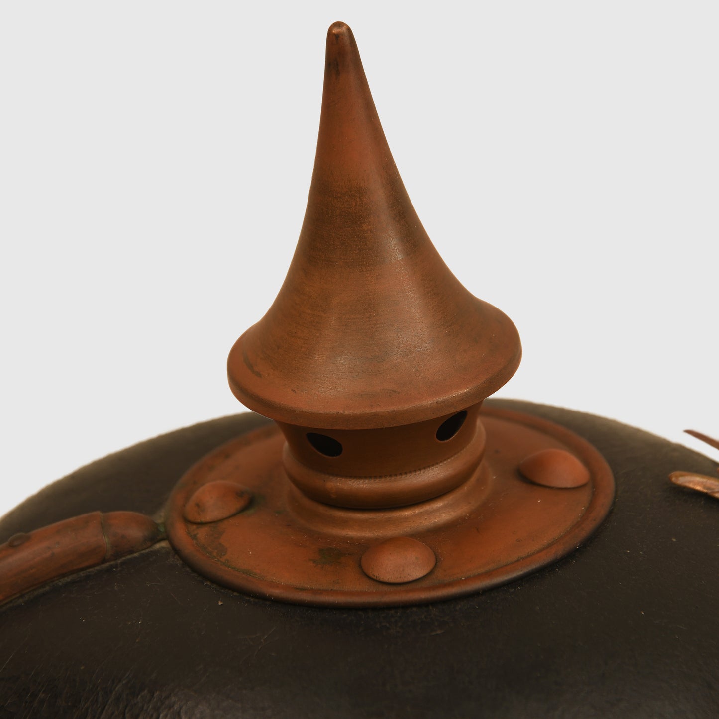 German WWI Saxon Regiment No. 133 Enlisted Man’s Pickelhaube