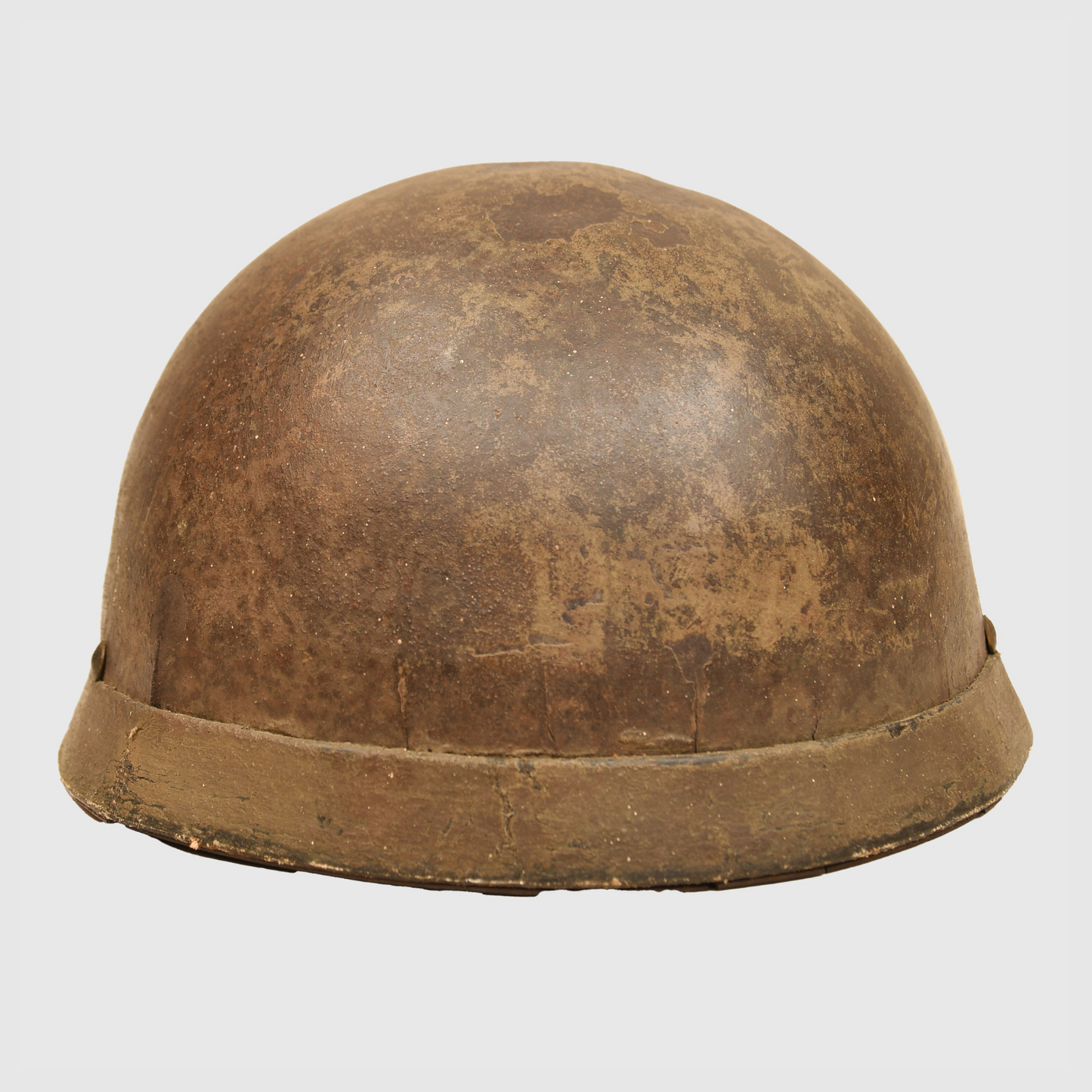 British WWII 1st Pattern Fibre-Rimmed Paratrooper Helmet