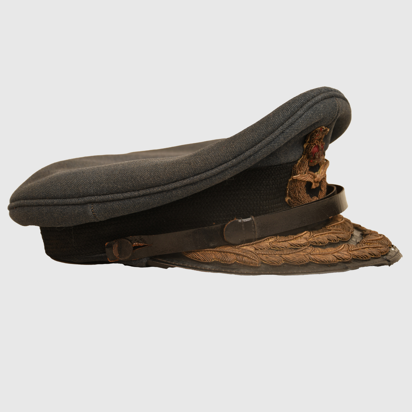 British WWII RAF Air Marshal’s Visor Cap, Identified to a Senior Commanding Officer