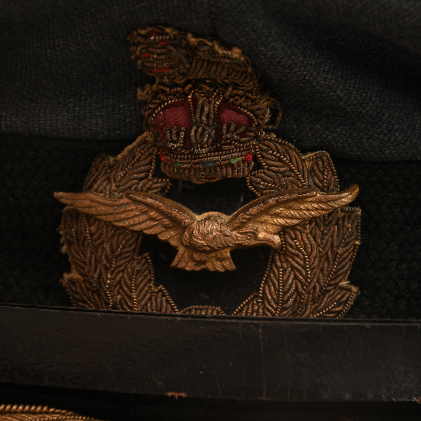 British WWII RAF Air Marshal’s Visor Cap, Identified to a Senior Commanding Officer