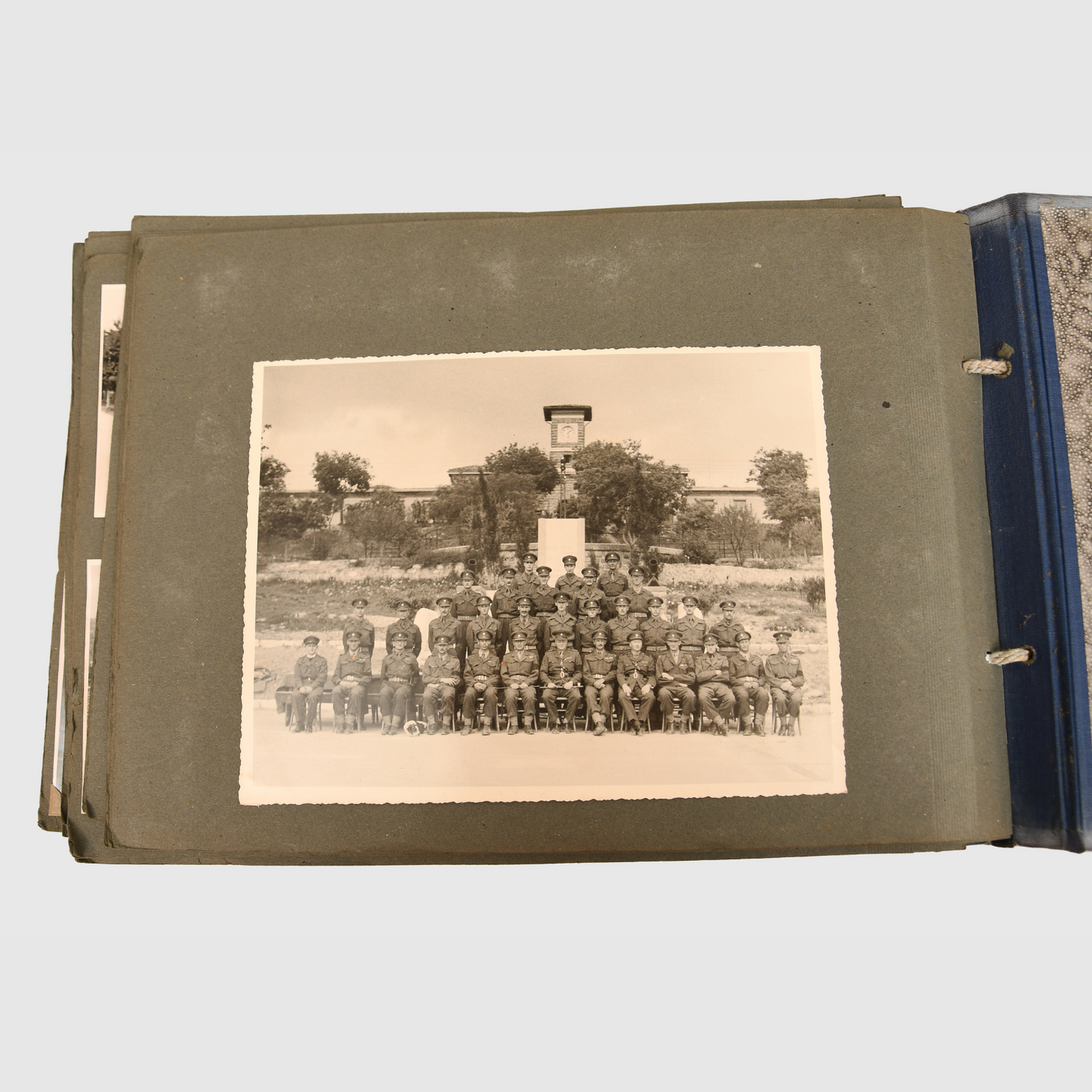 British WWII Scots Guards Officer's Visor Cap, Identified to a Notable Public Figure