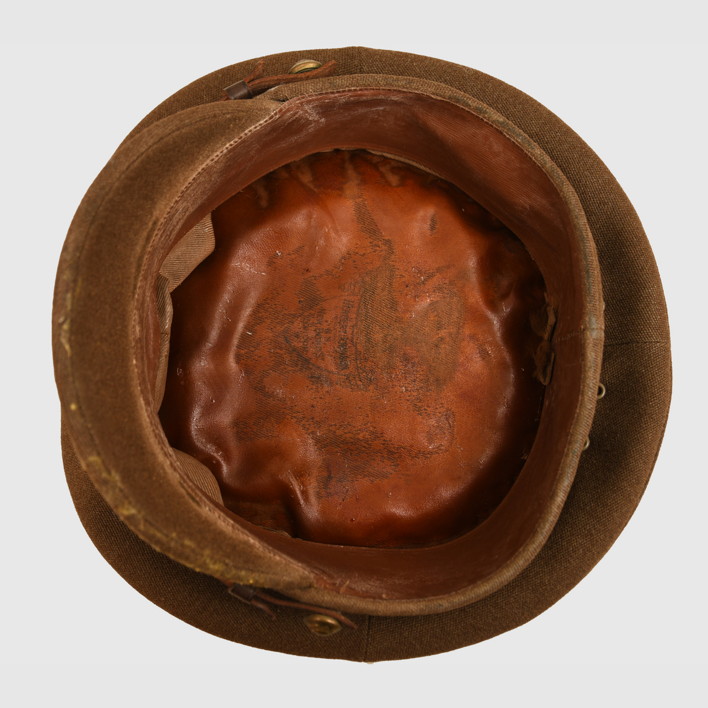 British WWII Scots Guards Officer's Visor Cap, Identified to a Notable Public Figure