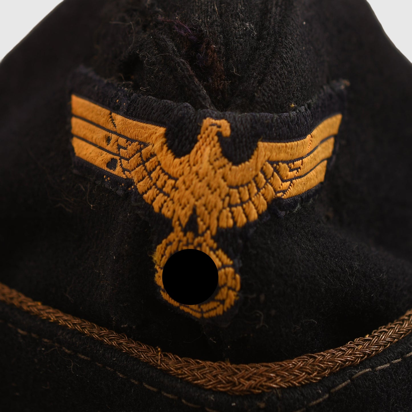 GERMAN WWII KRIEGSMARINE OFFICERS OVERSEAS CAP