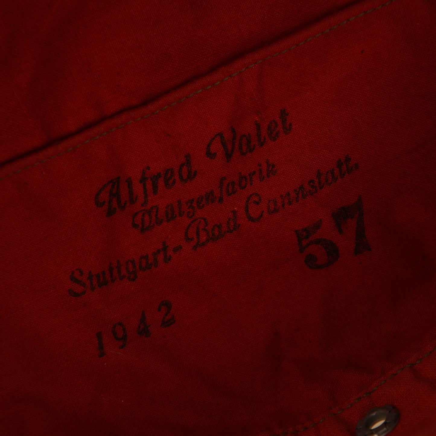 German WWII Afrikakorps Chaplain’s M.40 Visored Field Cap