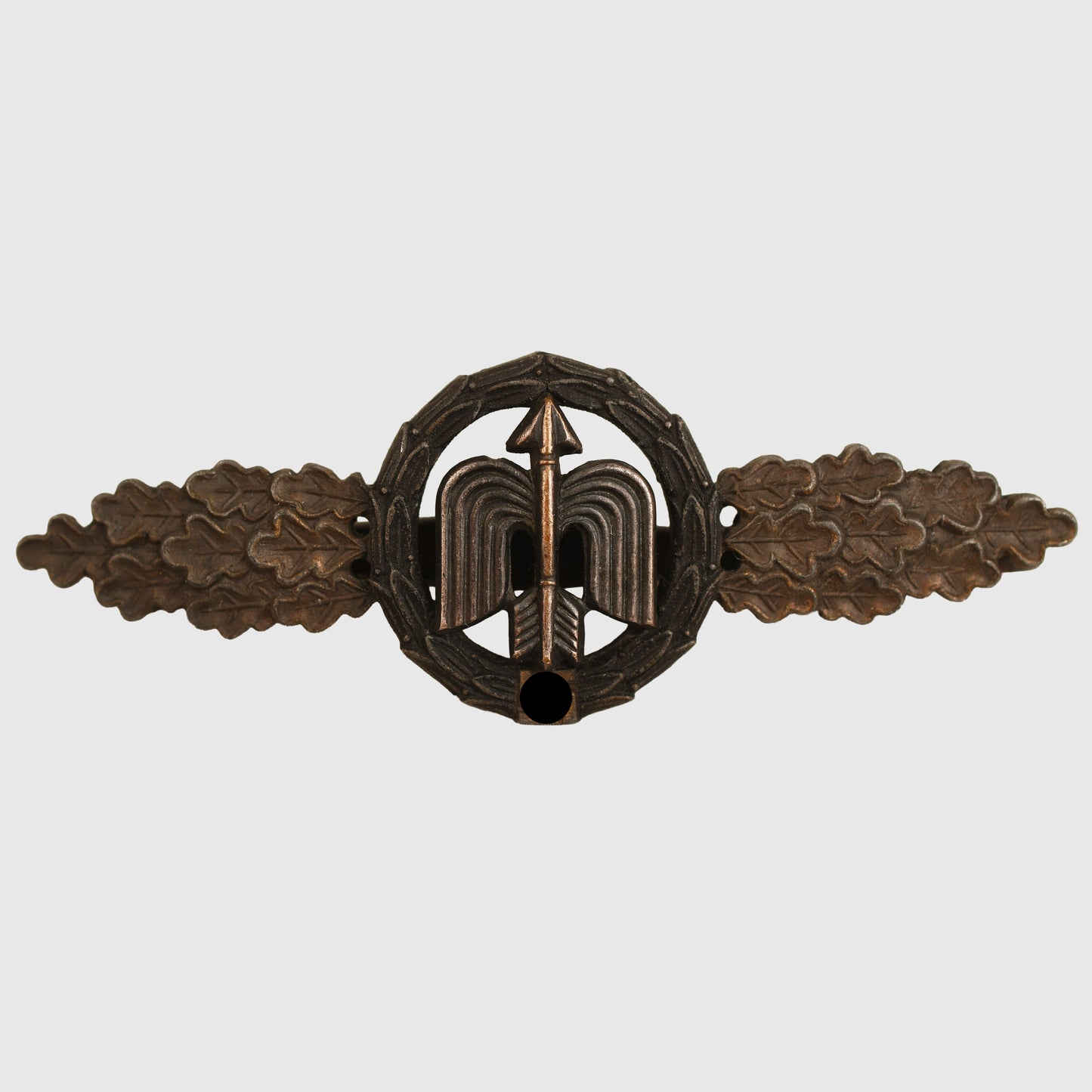 GERMAN WWII LUFTWAFFE SHORT RANGE NIGHT FIGHTER BAR IN BRONZE