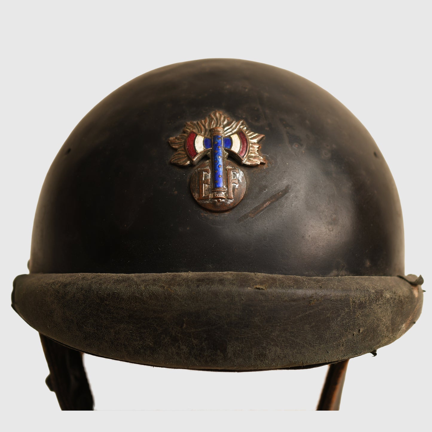 French WWII Bodyguard of Marshall Pétain Steel Helmet