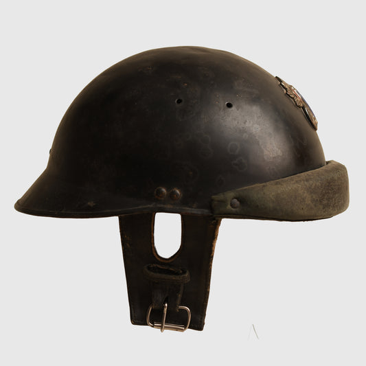 French WWII Bodyguard of Marshall Pétain Steel Helmet