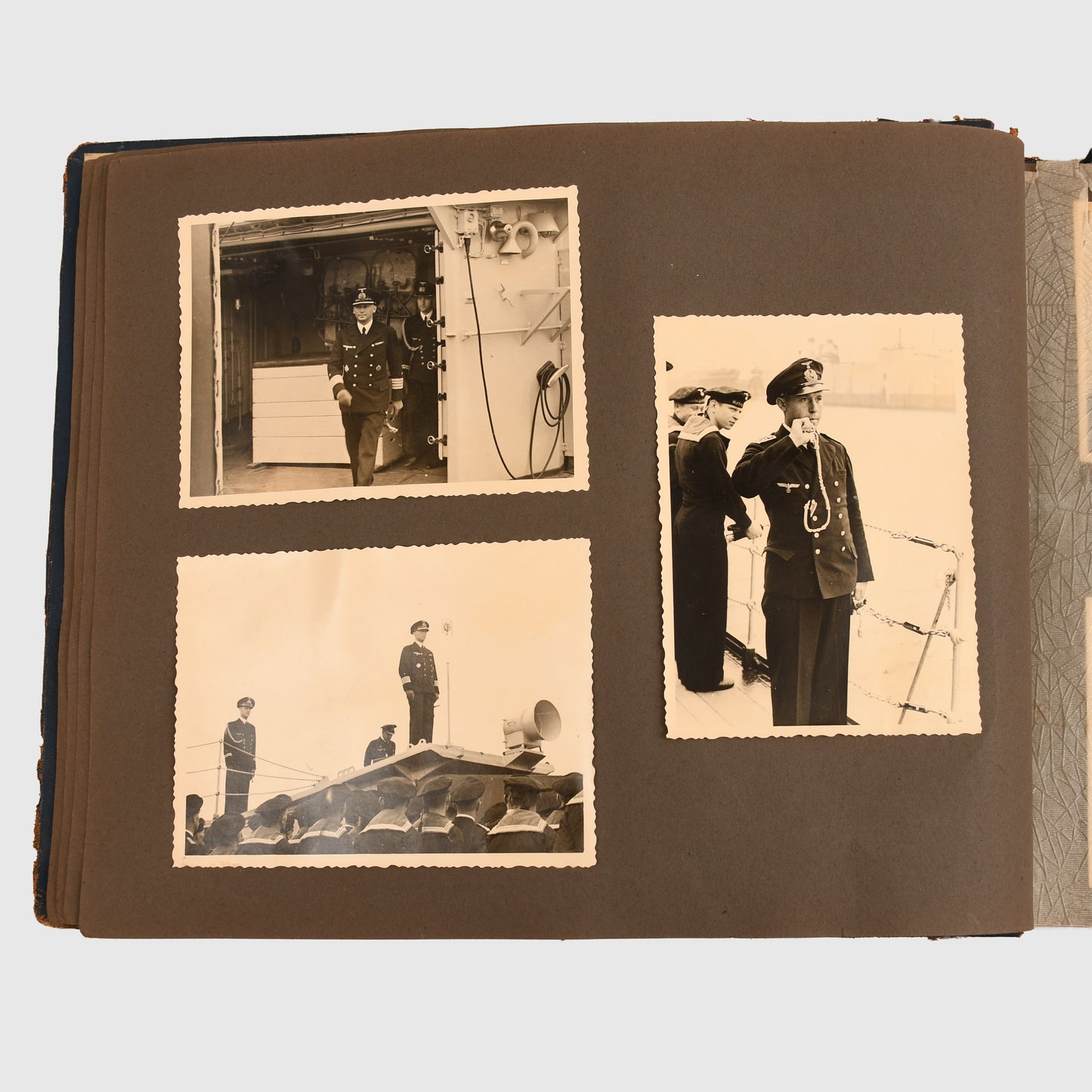GERMAN WWII CRUISER EMDEN PHOTOGRAPH ALBUM