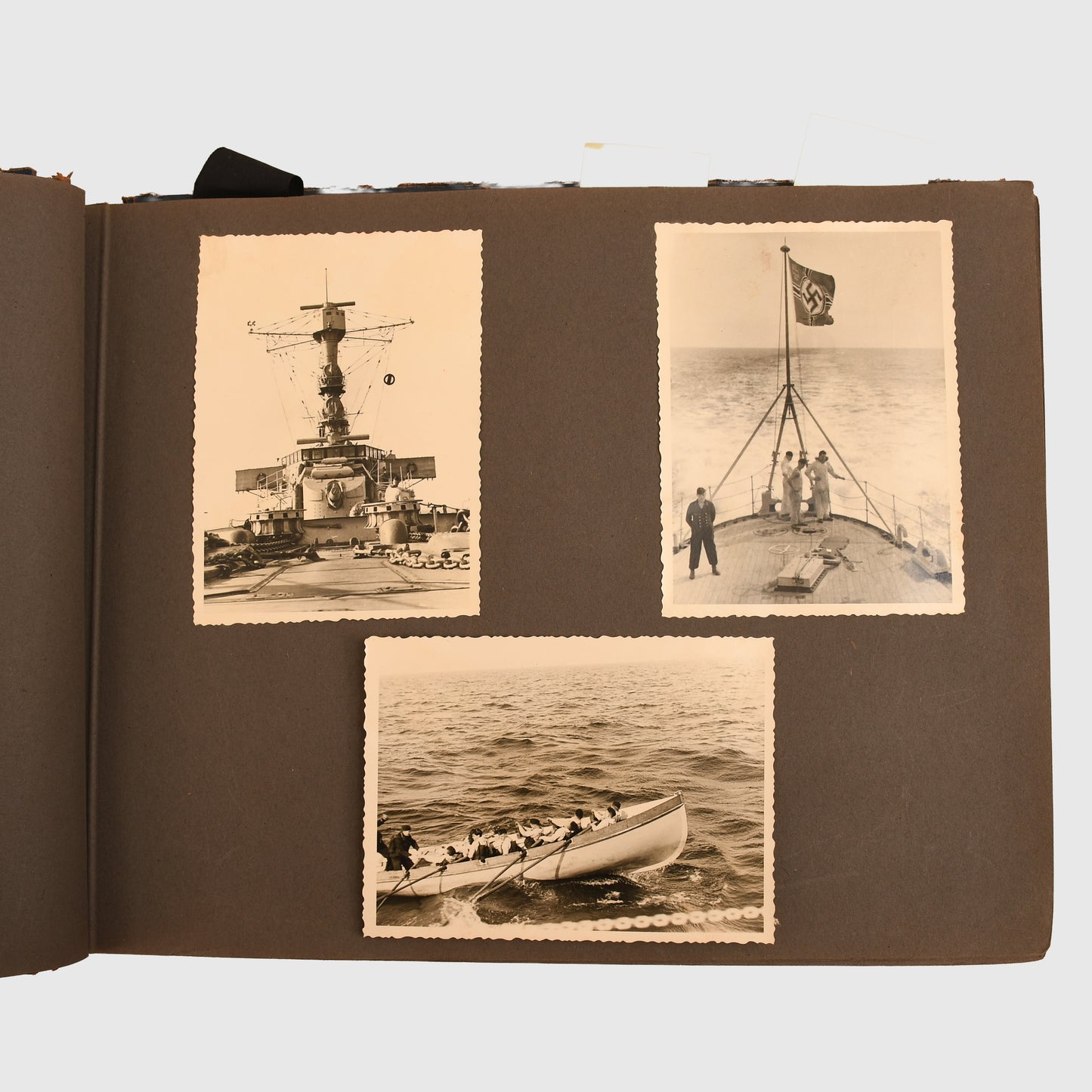 GERMAN WWII CRUISER EMDEN PHOTOGRAPH ALBUM