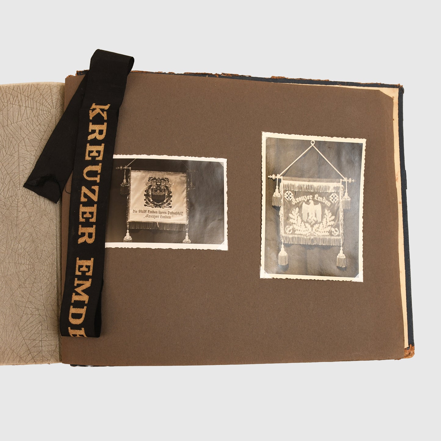 GERMAN WWII CRUISER EMDEN PHOTOGRAPH ALBUM