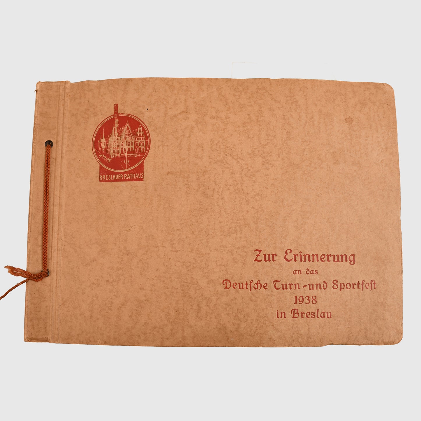GERMAN WWII BRESLAU SPORTS FESTIVAL COMMEMORATIVE ALBUM
