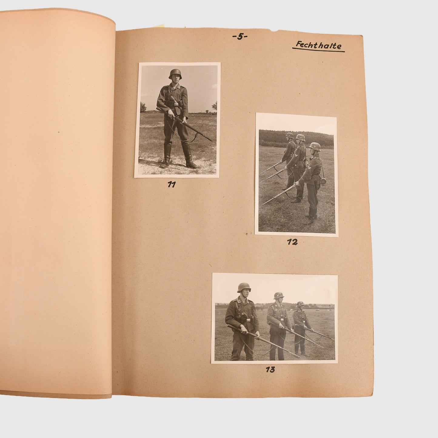 GERMAN WWII INSTRUCTIONAL ALBUM ON TRAINING FOR CLOSE COMBAT FIGHTING