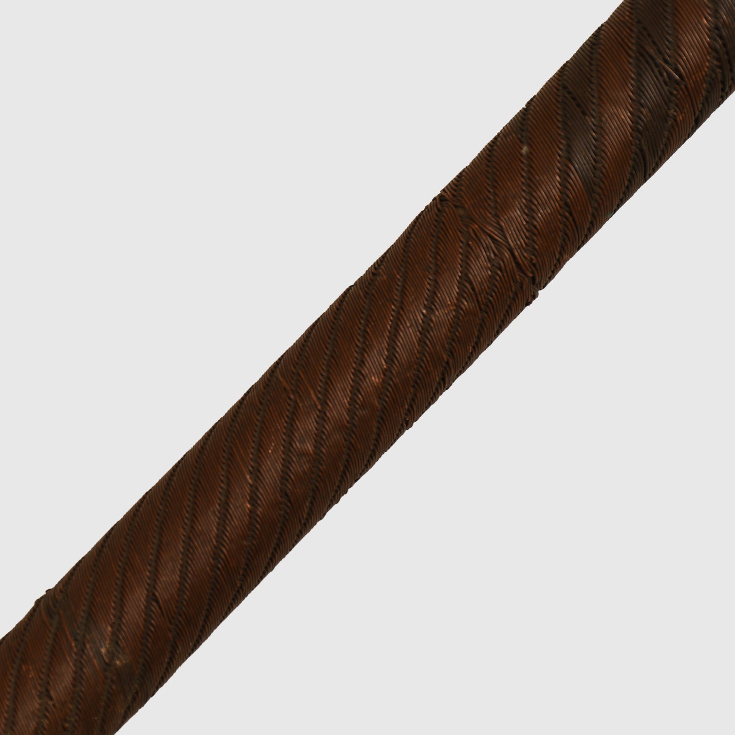 PRE 1900 ZULU LEADERS WOODEN WIRE BOUND STAFF