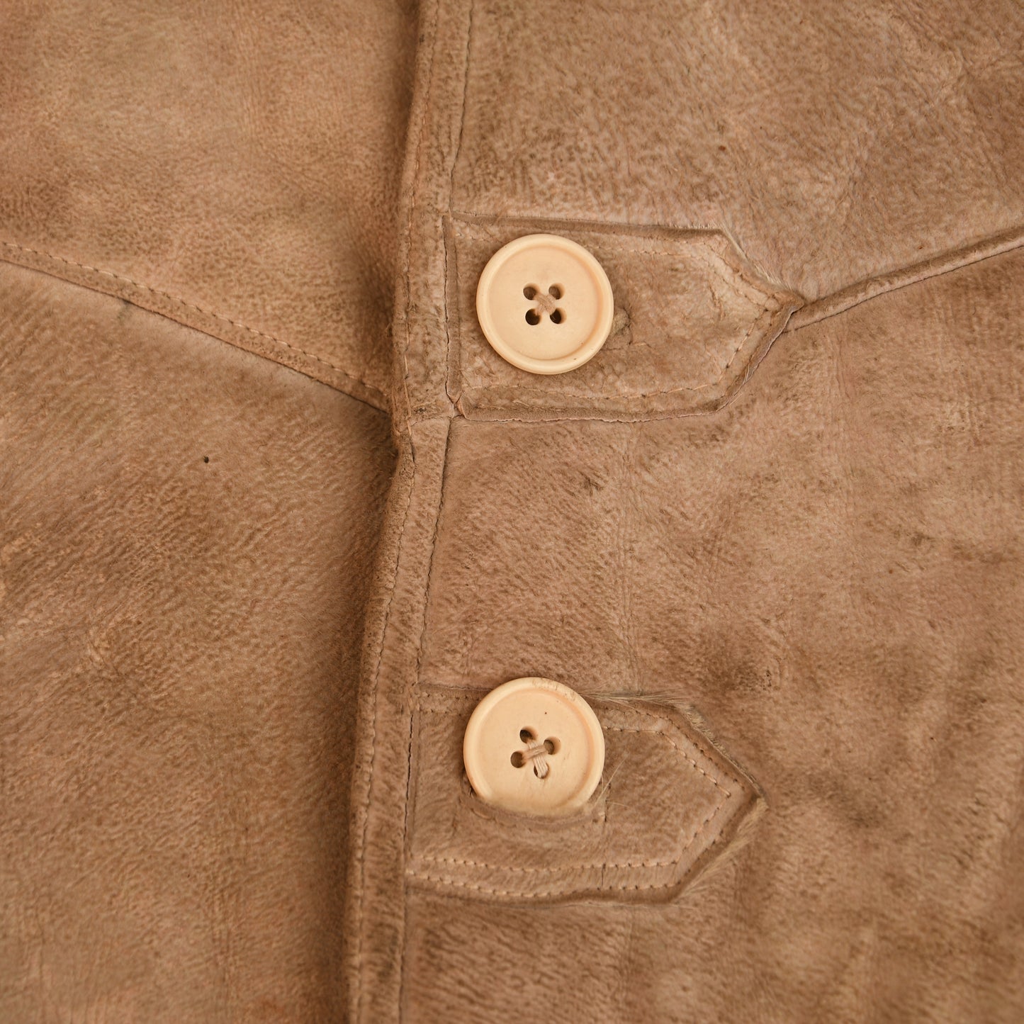 German Russian Front Sheepskin and Woollen Waistcoat Pullover