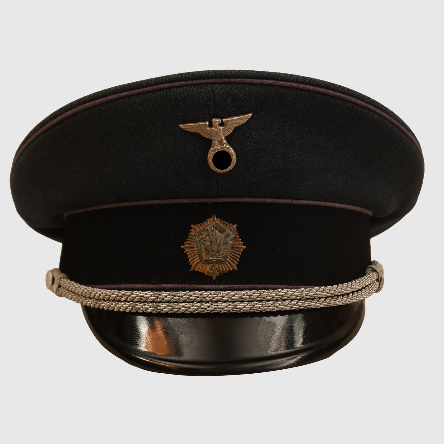 German WWII RLB Officials Visor Cap