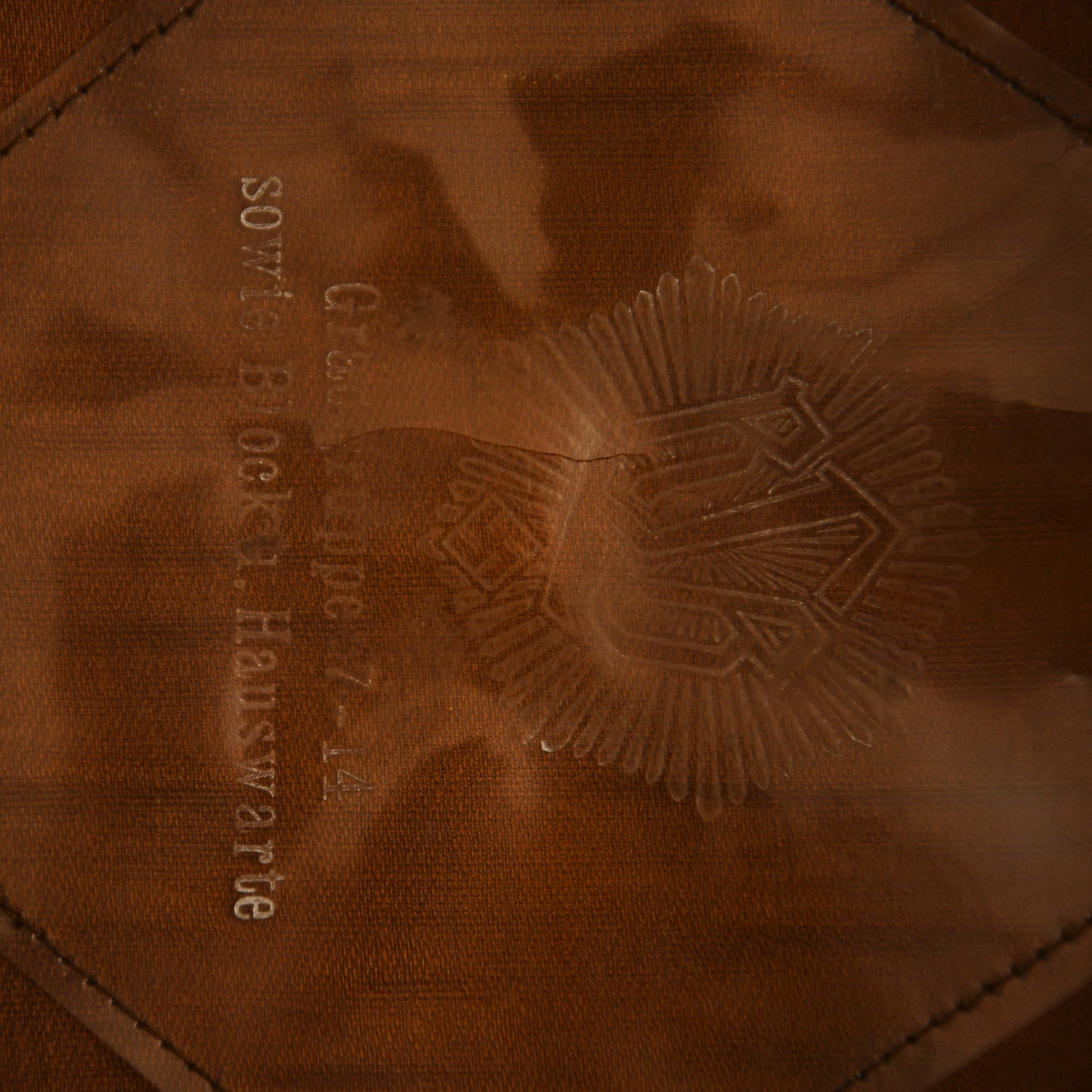 German WWII RLB Officials Visor Cap