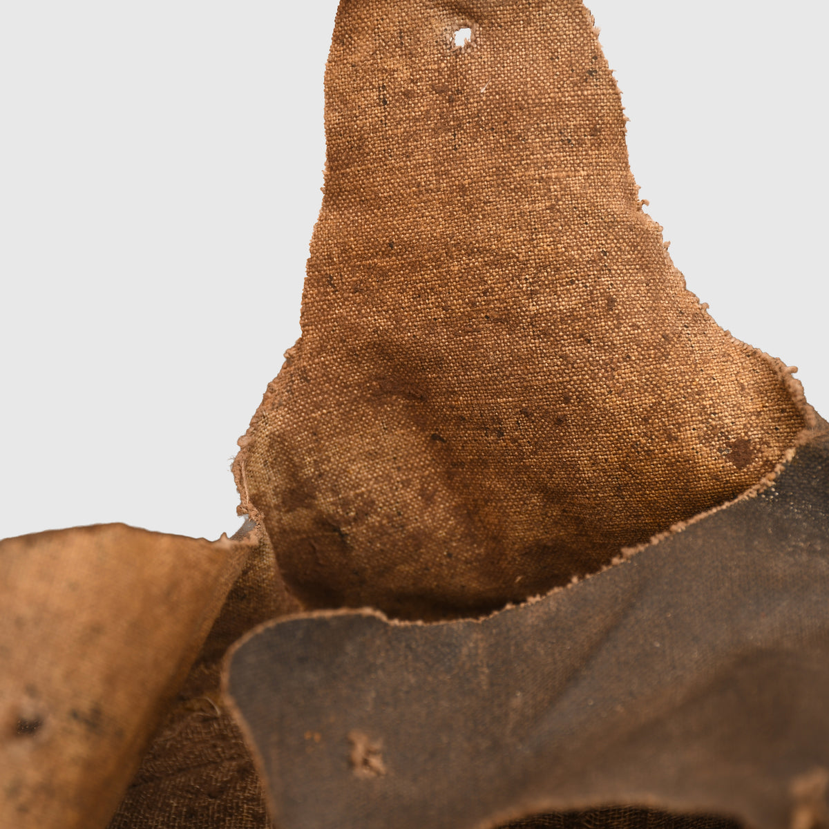 BRITISH WWI VERY EARLY RIMLESS BRODIE HELMET - MARKED TO A RIFLE BRIGADE