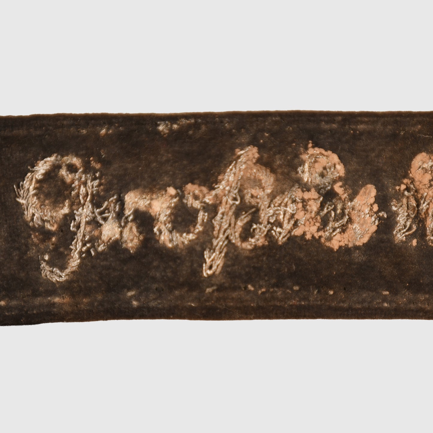 GERMAN WWII GROSS DEUTSCHLAND OFFICERS CUFF TITLE AND SHOULDER CIPHER